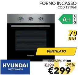 Mercatone Germanvox Forno incasso Hyundai offerta