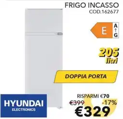 Mercatone Germanvox Frigo incasso Hyundai Electronics offerta