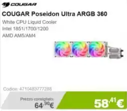 Next COUGAR Poseidon Ultra ARGB 360 offerta
