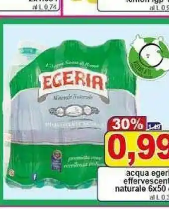 Pewex Acqua minerale naturale effervescente naturale offerta