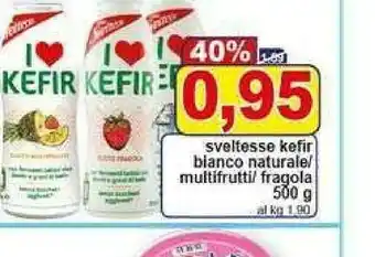 Pewex I love kefir dalla tradizione caucasica bianco naturale 500 g(ml) offerta