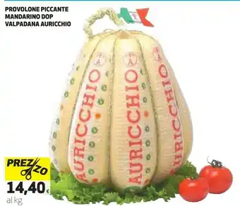 Provolone piccante mandarino dop