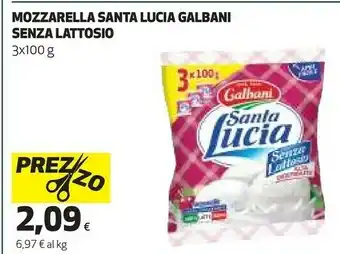 Mozzarella senza lattosio