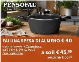 Bofrost Casseruola NEW IQ PLUS offerta