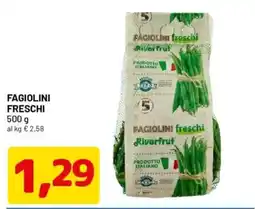 DPiù Fagiolini freschi Riverfrut offerta