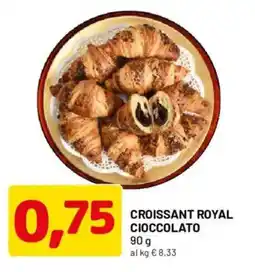 DPiù Croissant Royal Cioccolato offerta