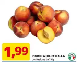 DPiù Pesche a polpa gialla offerta