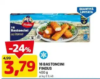 16 bastoncini findus