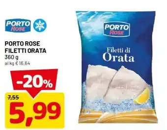 Porto Rose Filetti di Orata