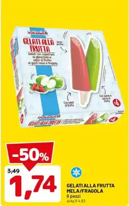 DPiù Gelati alla frutta Indianinò offerta