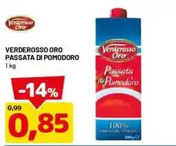 DPiù Verderosso Oro Passata di Pomodoro offerta