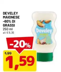 DPiù Develey maionese offerta