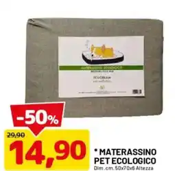 DPiù Materassino pet ecologico offerta