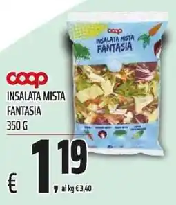 Coop Insalata mista fantasia Coop offerta