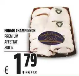 Coop Funghi champignon premium affettati offerta