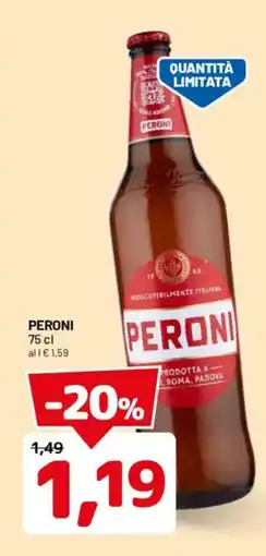 DPiù Peroni offerta