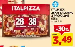 DPiù Italpizza salamino provolone offerta