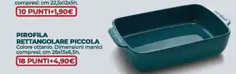 Pirofila rettangolare piccola