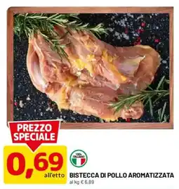 DPiù Bistecca di pollo aromatizzata offerta