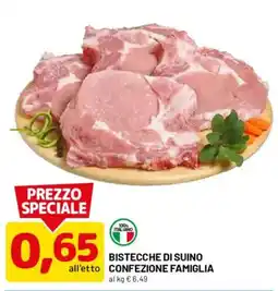 DPiù Bistecche di suino offerta