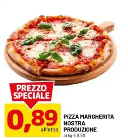 DPiù Pizza Margherita nostra produzione offerta