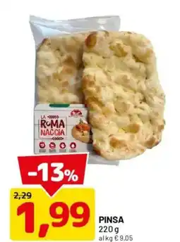 DPiù La Roma Naccia Pinsa offerta
