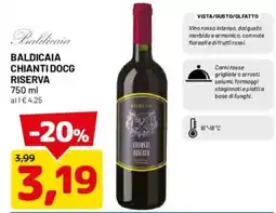 DPiù Baldicaia Chianti DOCG Riserva offerta
