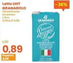 Prix Quality Latte UHT Granarolo Parzialmente Scremato offerta