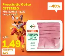 Prix Quality Prosciutto Cotto Citterio offerta