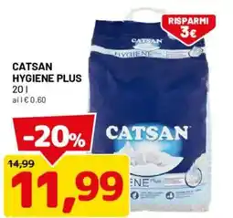 DPiù Catsan hygiene plus offerta