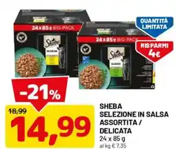 DPiù Sheba Selezione in salsa assortita / delicata offerta