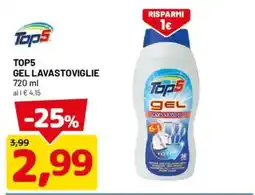 DPiù Top5 gel lavastoviglie offerta