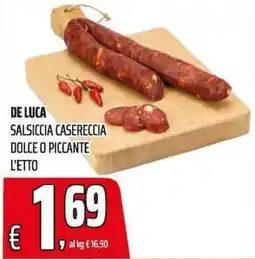 Coop De Luca Salsiccia Casereccia offerta