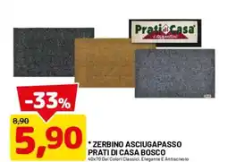 DPiù Zerbino asciugapasso Prati di Casa Bosco offerta