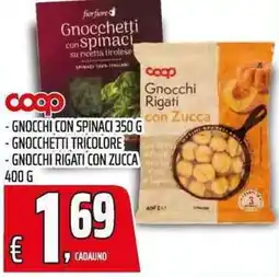 Coop Gnocchi con spinaci offerta