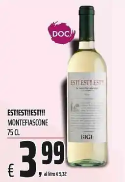 Coop Est! Est!! Est!!! Montefiascone offerta