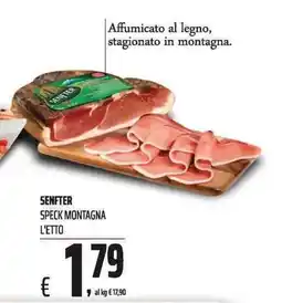 Coop Senfter Speck Montagna offerta