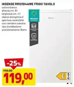 DPiù Hisense frigo tavolo offerta