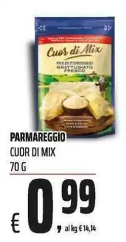 Coop Parmareggio Cuor di Mix offerta