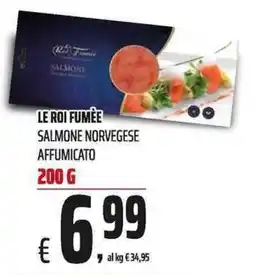 Coop Le roi fumée salmone norvegese affumicato offerta