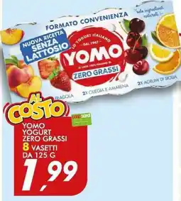 Coop Yomo yogurt zero grassi offerta
