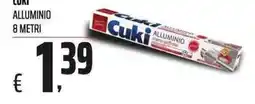 Coop Cuki alluminio offerta