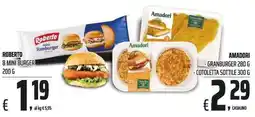 Coop Roberto mini Hamburger offerta