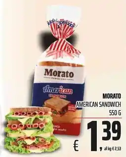 Coop Morato American Sandwich offerta