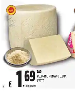 Coop Pecorino Romano D.O.P. offerta