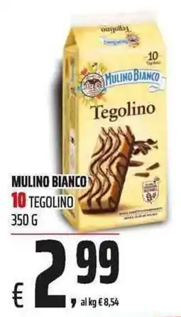 Coop Mulino Bianco Tegolino offerta