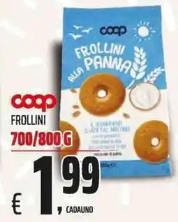 Coop Frollini alla panna offerta