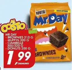 Coop Mr. Day brownies al cioccolato offerta