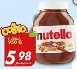 Coop Nutella offerta