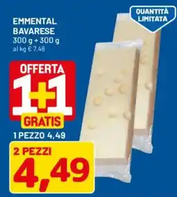 DPiù Emmenthal bavarese offerta